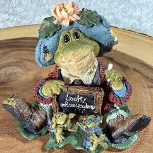 Vintage Boyds Bears Ms. Lilypond...Lesson Number One Wee Folkstone Ribbit & Co.